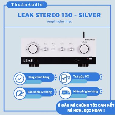 Amply Leak Stereo 130 - Sliver