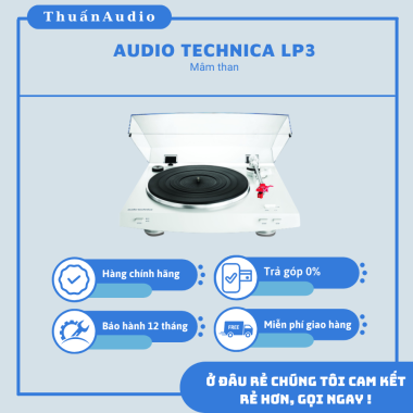 Mâm AUDIO TECHNICA LP3 - Giá Rẻ Tại Thuấn Audio