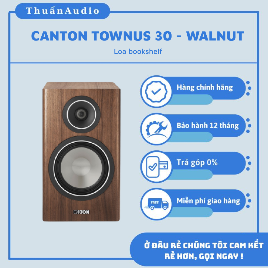 Loa Canton Townus 30 - Walnut