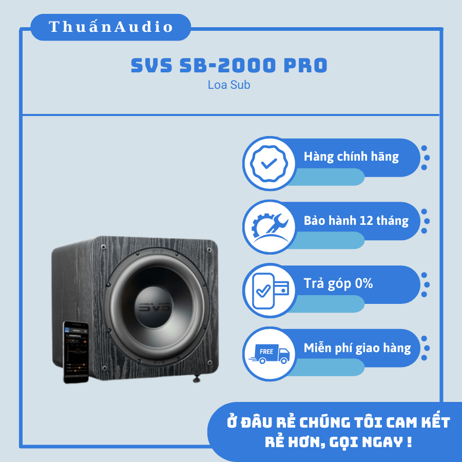 Loa SVS SB-2000 Pro - Giá rẻ tại Thuấn Audio