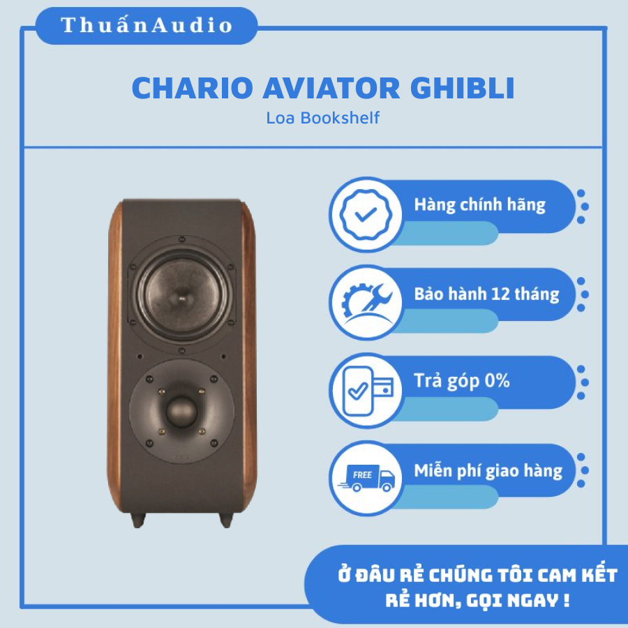 Loa CHARIO AVIATOR GHIBLI - Giá Rẻ Tại Thuấn Audio