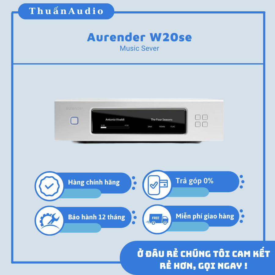 Music Sever Aurender W20se - Giá Tốt Tại Thuấn Audio