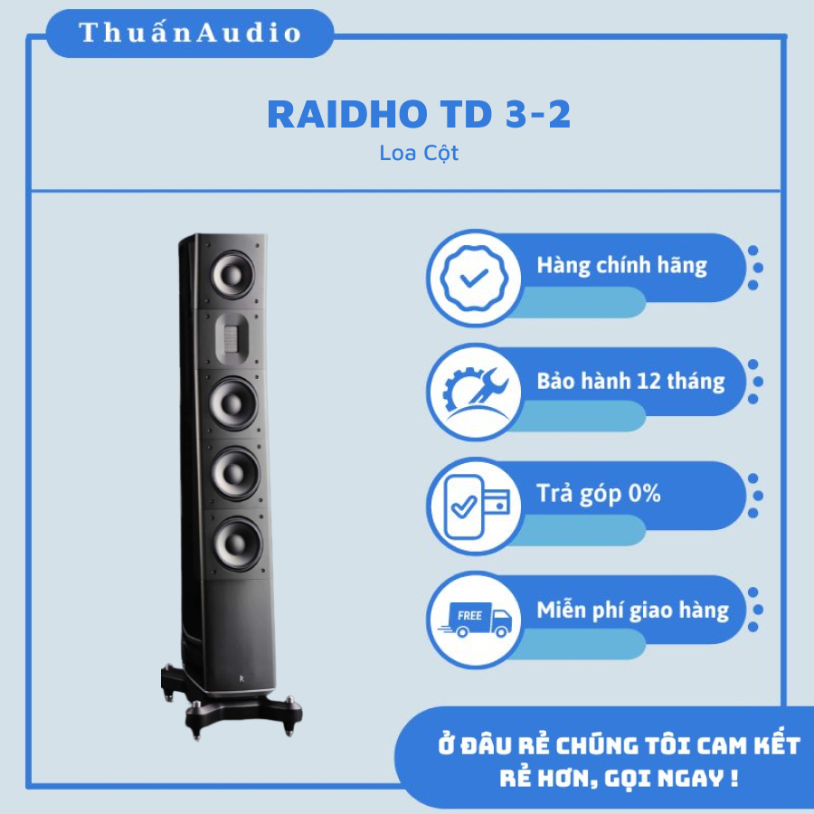 Loa RAIDHO TD 3-2 - Giá tốt nhất tại Thuấn Audio