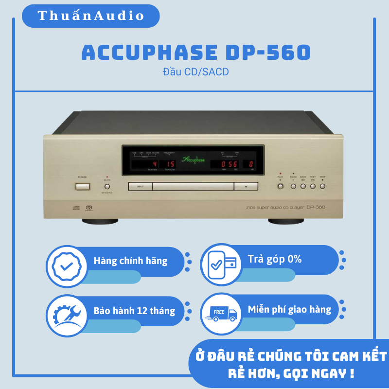 Đầu CD/SACD Accuphase DP-560