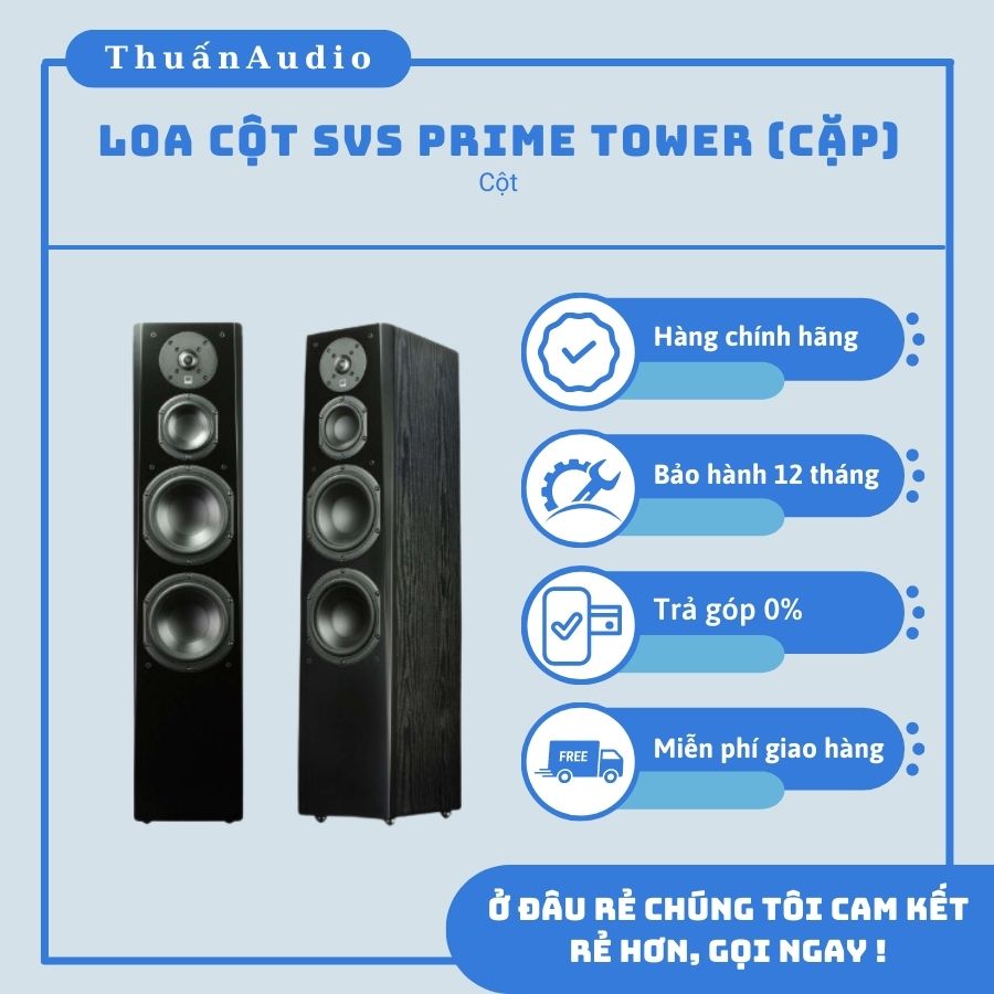 Loa SVS Prime Tower - Giá Rẻ Tại Thuấn Audio