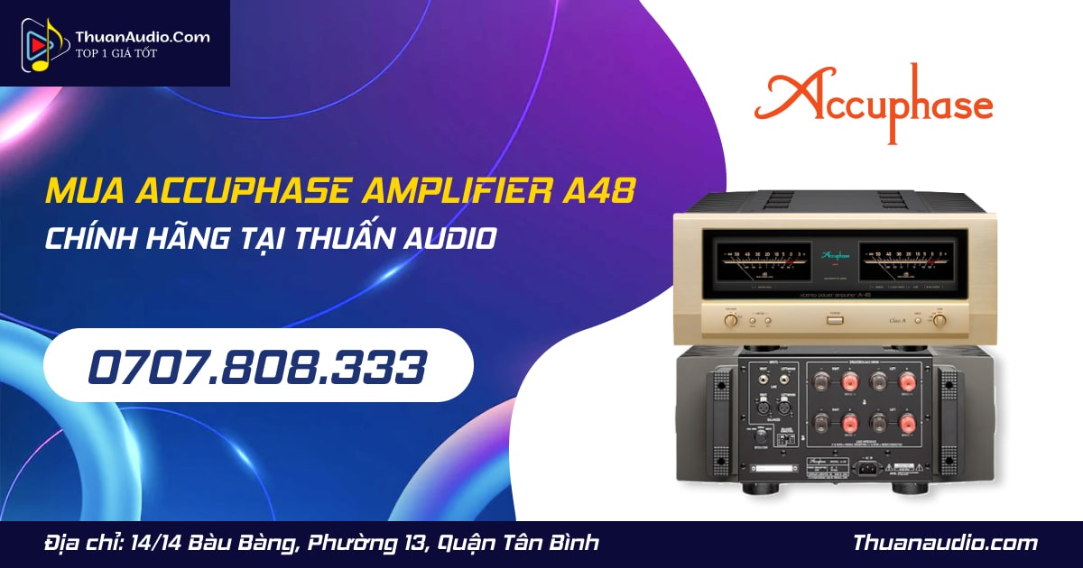 Mua Accuphase Amplifier A48 Chính Hãng