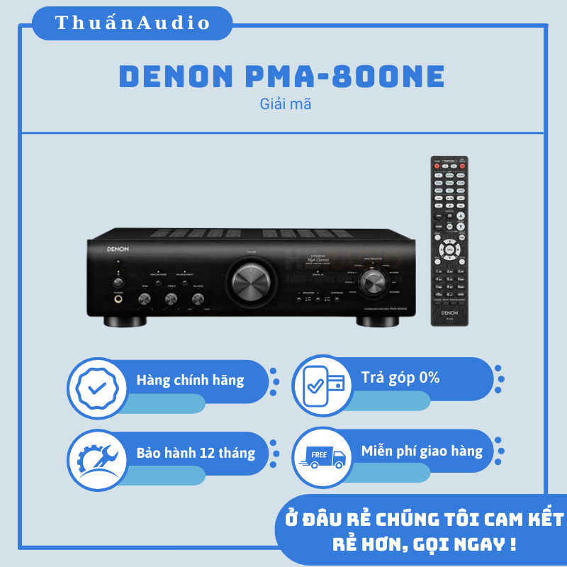 Giải Mã Denon PMA-800NE